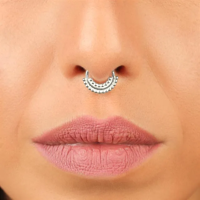 Silver 16g Septum Ring | Free Spirit