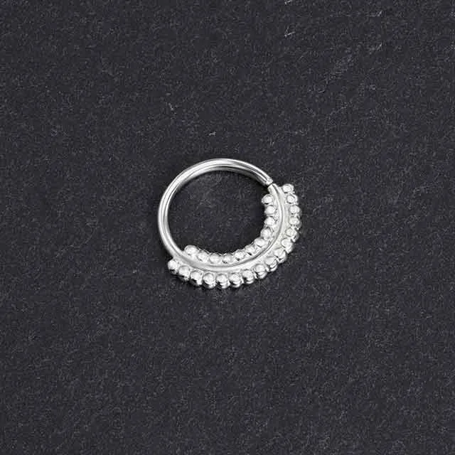 Silver 16g Septum Ring | Free Spirit