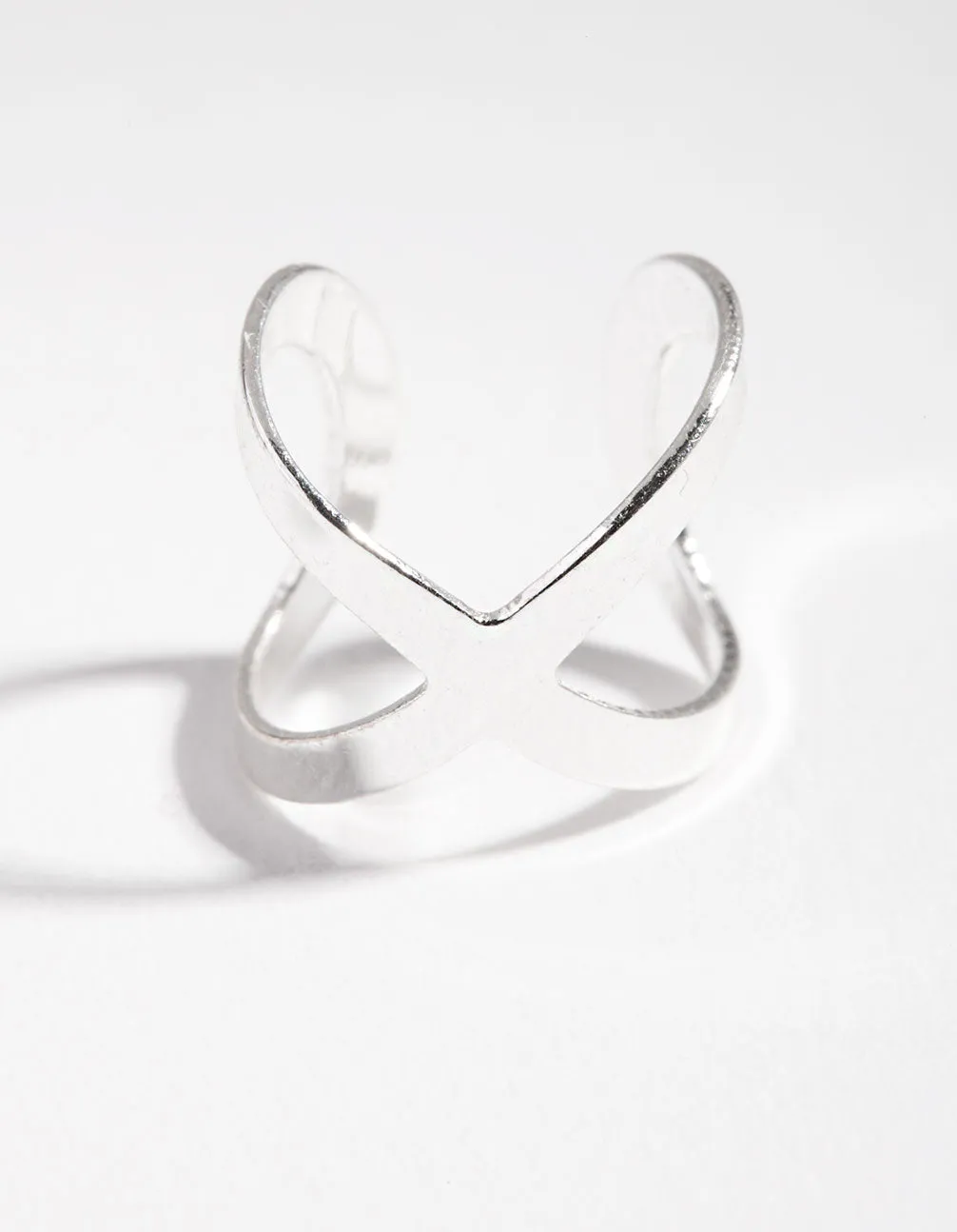 Silver Open Ear Cuff