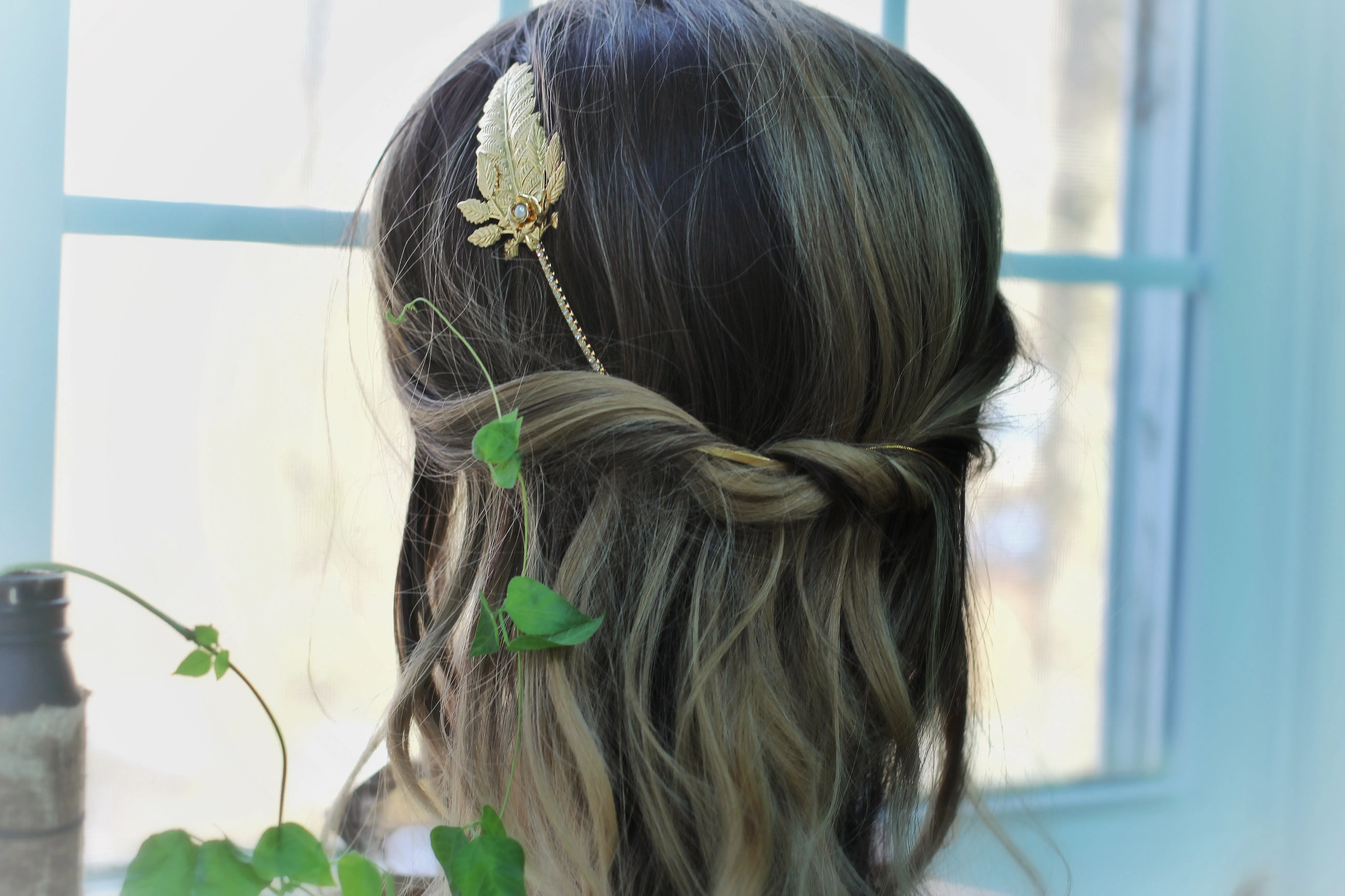 Summer Rose Goddess Crown