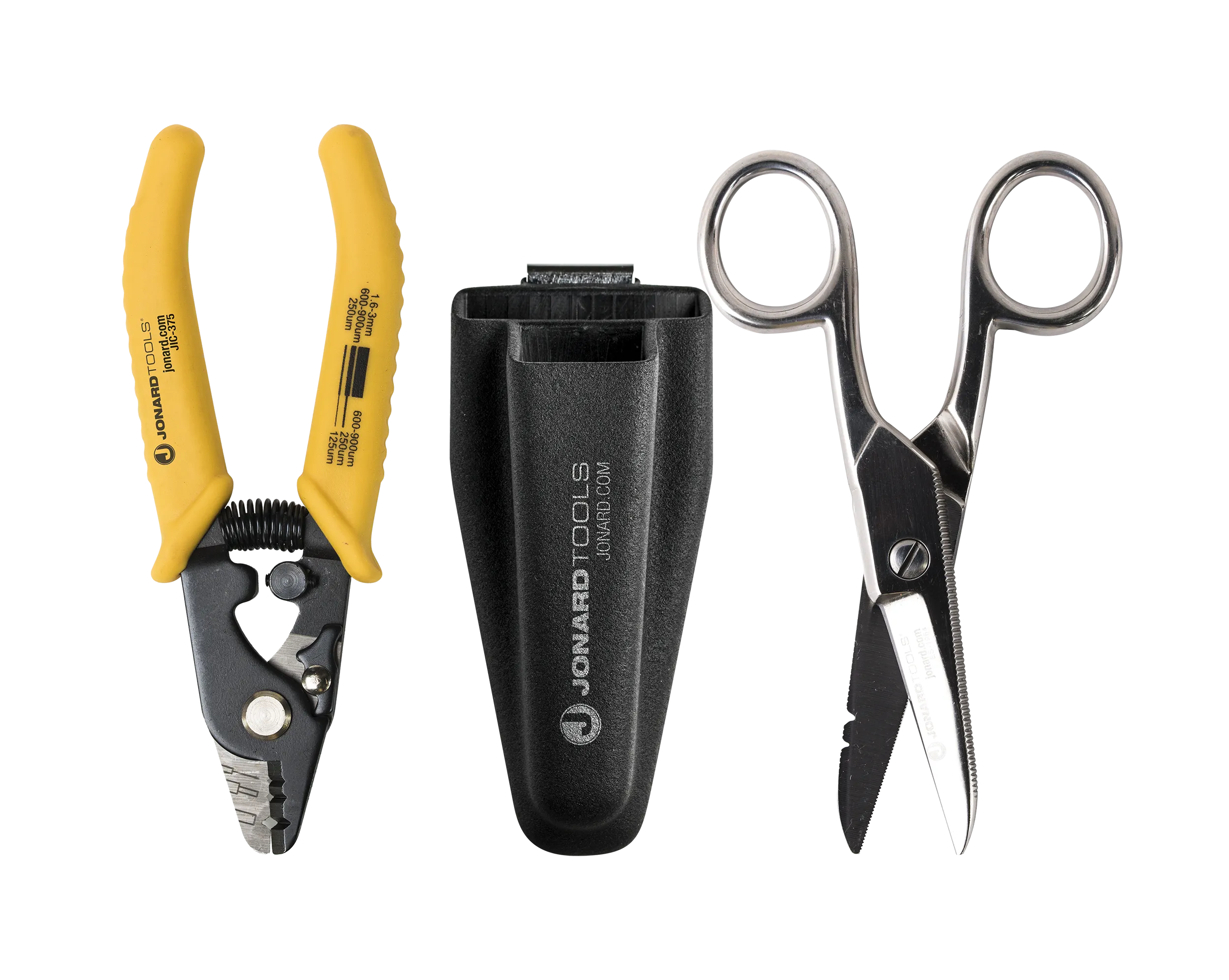 TK-375: Fiber Stripper & Scissors Kit, Jonard